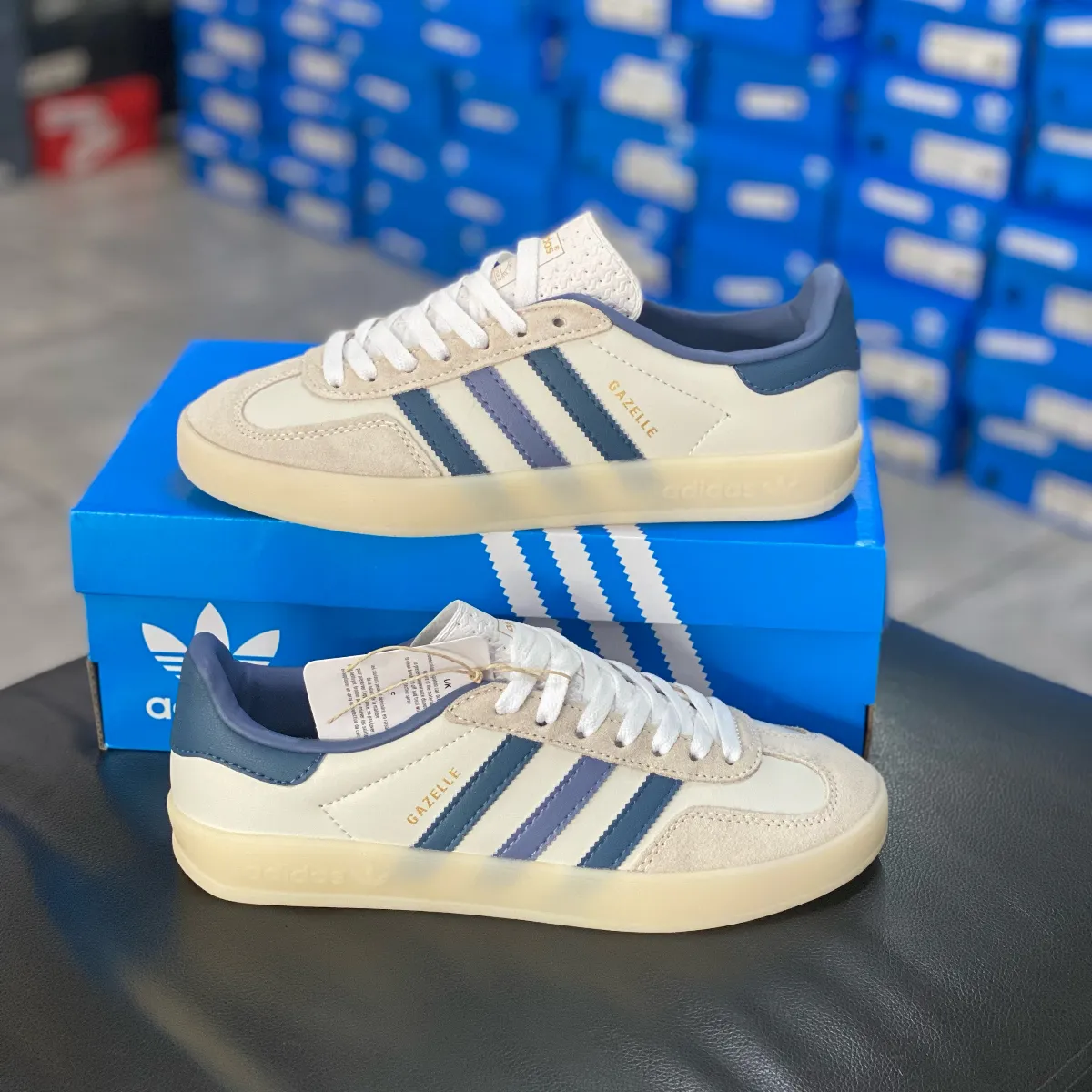 Adidas Gazelle Navy White